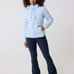 Lolë Emeline Down Jacket in Glacier light blue