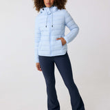 Lolë Emeline Down Jacket in Glacier light blue