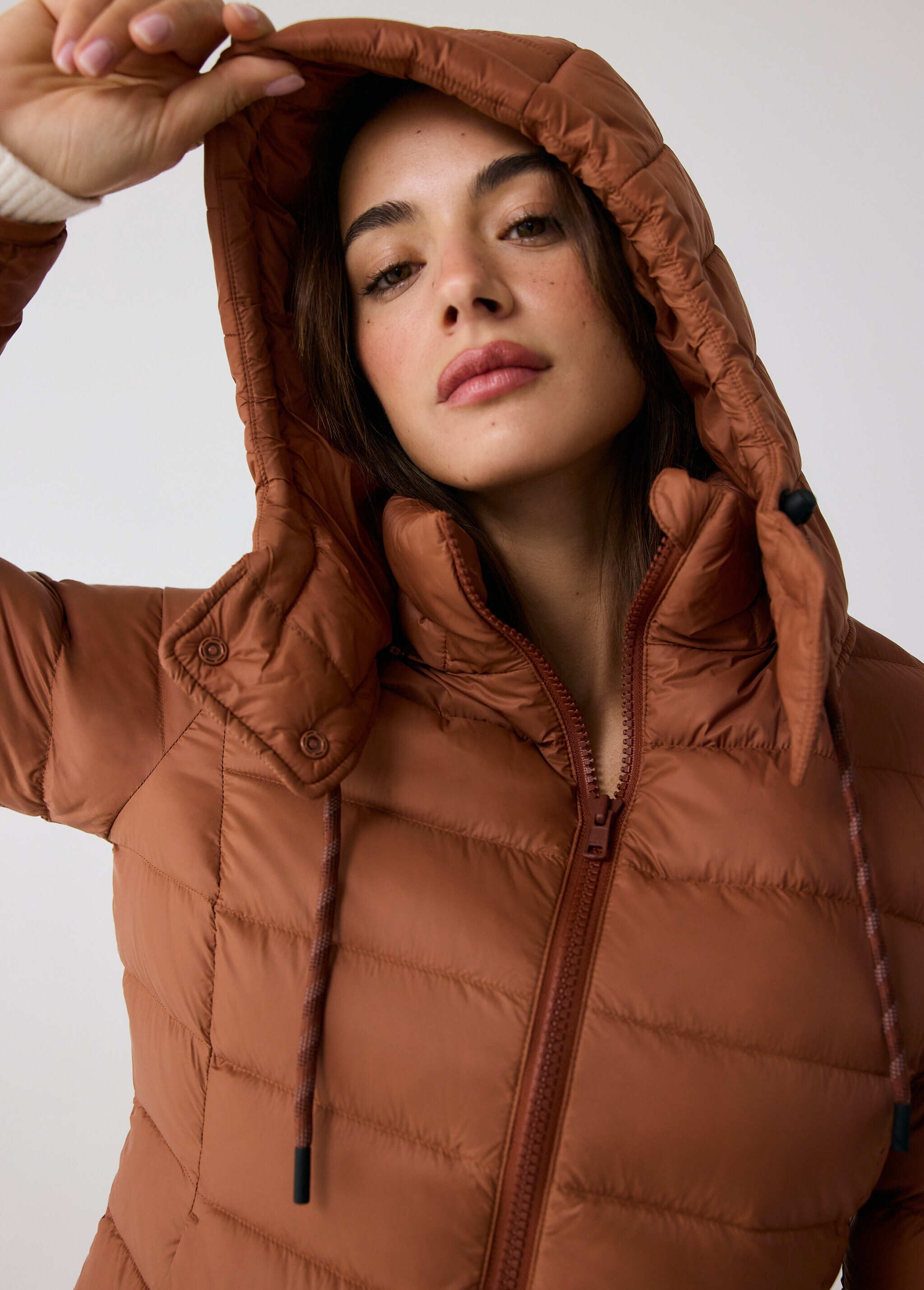 Lolë Emeline Down Jacket in rust
