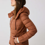 Lolë Emeline Down Jacket in rust