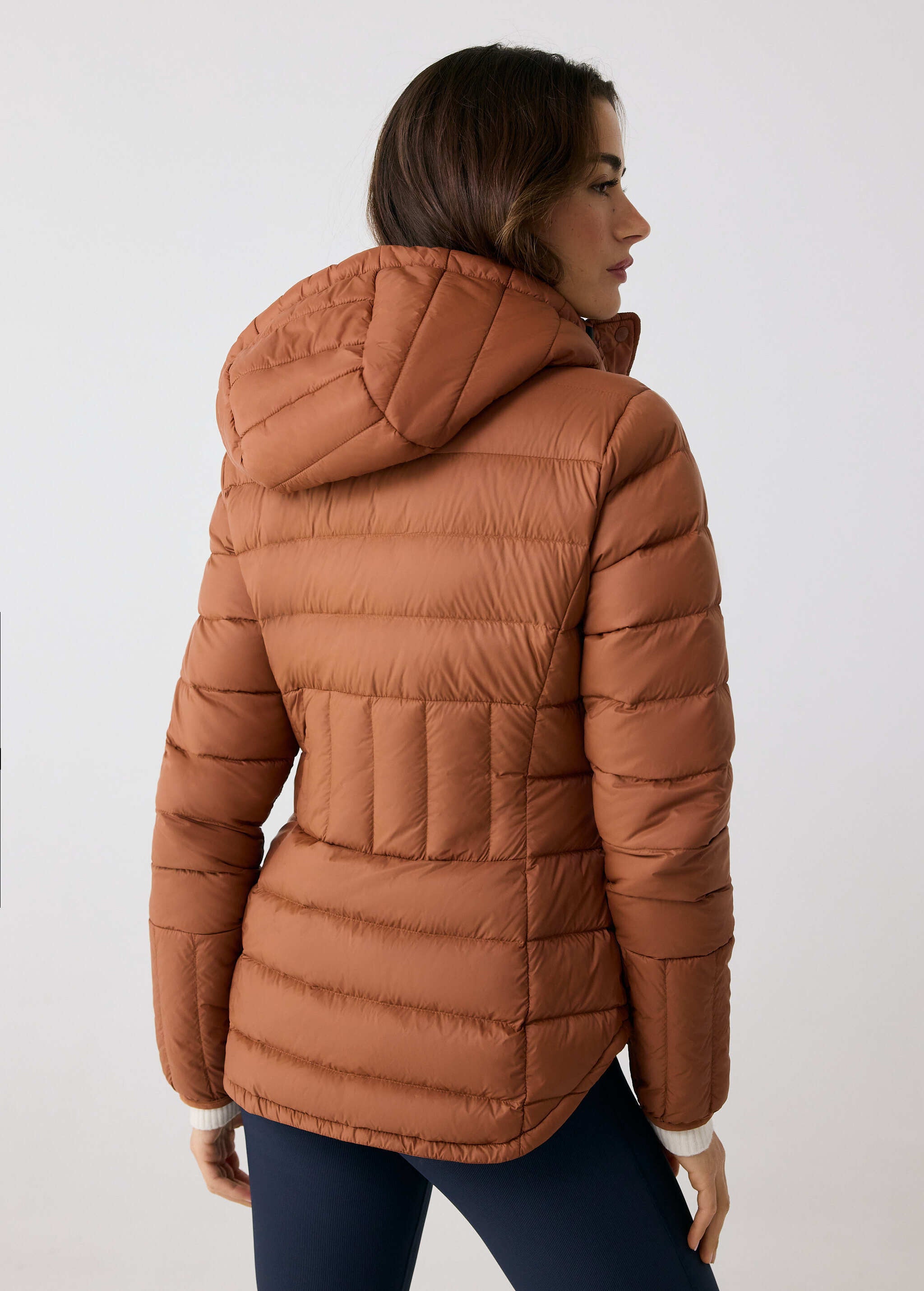 Lolë Emeline Down Jacket in rust