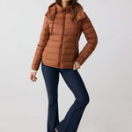 Lolë Emeline Down Jacket in rust