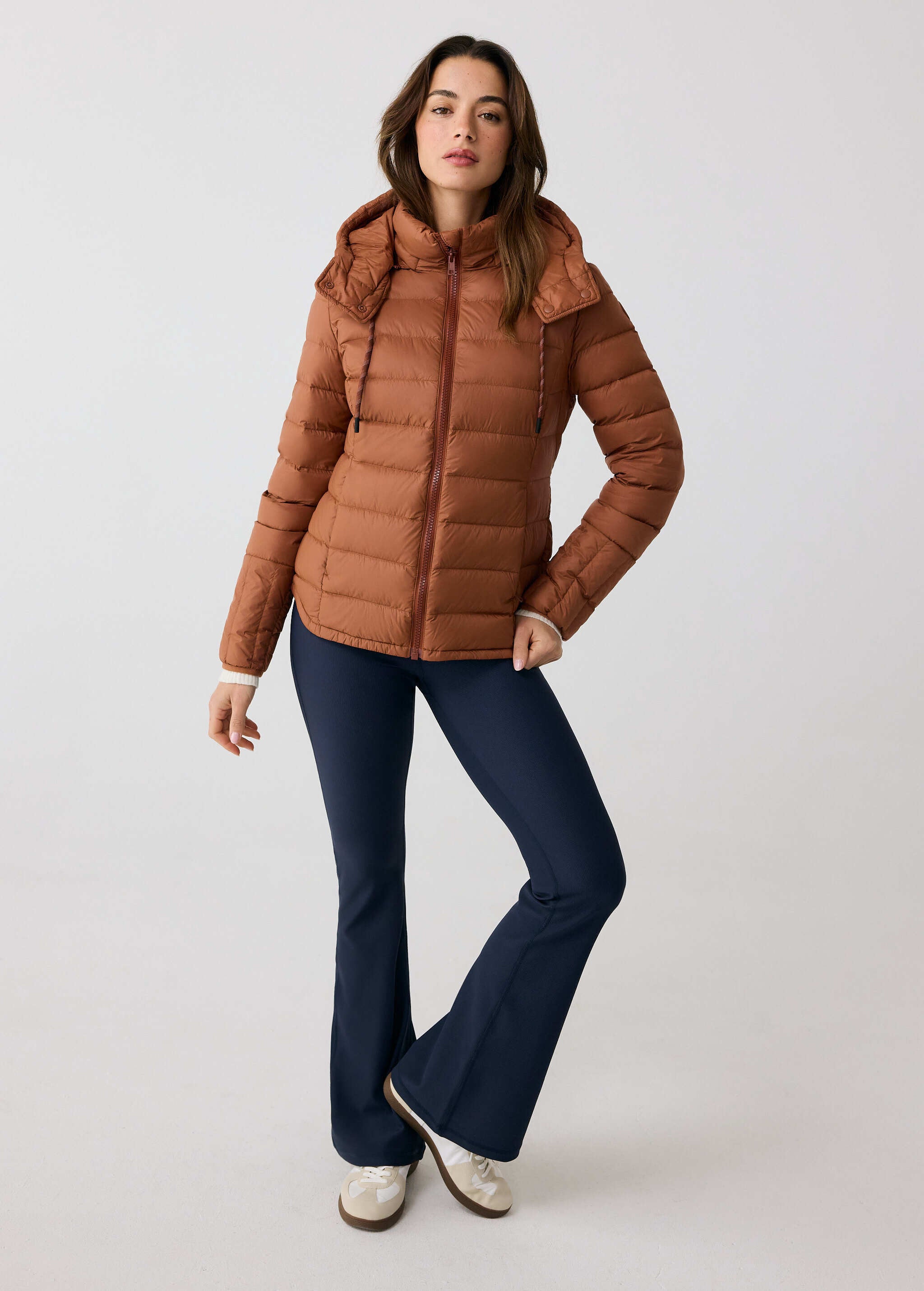 Lolë Emeline Down Jacket in rust