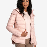 Lolë Emeline Down Jacket in Ballerina blush pink