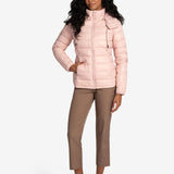 Lolë Emeline Down Jacket in Ballerina blush pink