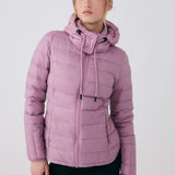 Lolë Emeline Down Jacket in Rosewood dusty pink