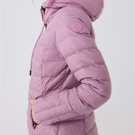 Lolë Emeline Down Jacket in Rosewood dusty pink