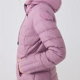 Lolë Emeline Down Jacket in Rosewood dusty pink