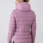 Lolë Emeline Down Jacket in Rosewood dusty pink