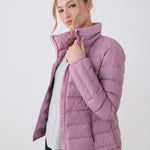 Lolë Emeline Down Jacket in Rosewood dusty pink
