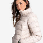 Lolë Claudia Down Jacket in Abalone pale greige