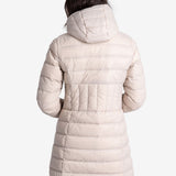 Lolë Claudia Down Jacket in Abalone pale greige