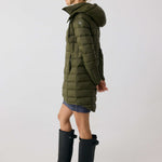 Lolë Claudia Down Jacket in Moss olive green