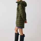 Lolë Claudia Down Jacket in Moss olive green