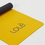 Lolë Iglow Yoga Mat in yellow