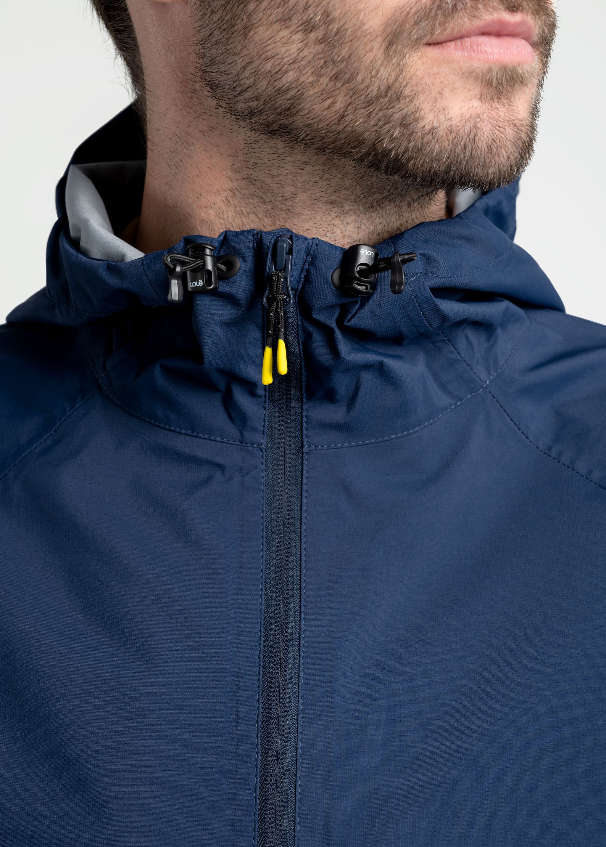 Lolë Dash Jacket in navy — with this jacket, there's no off-season for your outdoor adventures