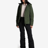 Lolë Mont Tremblant Snow Jacket in Kombu olive green